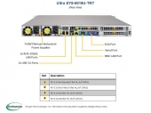 Supermicro Ultra 1U, 4x3.5' 2X10GBaseT, X11DPU, 819UTQ-R751-T