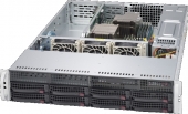 Obudowa serwerowa CSE-825TQC-R740WB Black 2U SC825TQC SAS3 WIO chassis w/ Red. 740W PWS