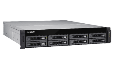 QNAP NAS TS-EC880U-E3-4GE-R2 (8 Bay) 19' 2U RP