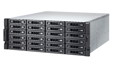 QNAP NAS TVS-EC2480U-SAS-RP-16G-R2 (24 Bay) 4U