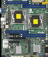 Płyta Główna Supermicro X10DRL-CT 2x CPU LGA 2011 Cost Optimized SAS3 12Gb 10GBase-T 