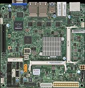 Płyta Główna Supermicro X11SBA-LN4F 1x CPU Braswell Mini-ITX Quad 1GbE LAN ports, w/ IPMI 