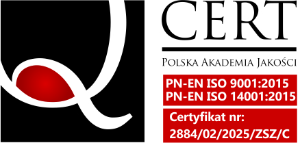 Certyfikat ISO 9001:2015 Gigaserwer