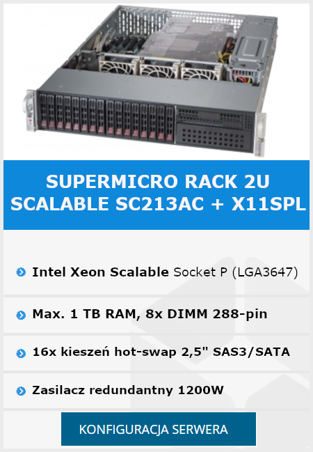 Supermicro Serwer 1U