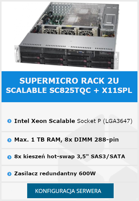 Supermicro Serwer 1U